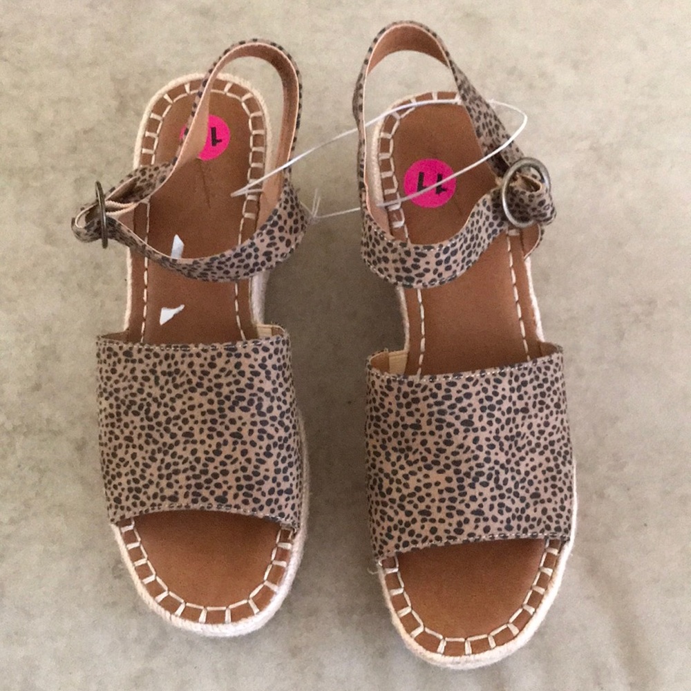 Dawson Natural Woven Heel Sandals Size 11